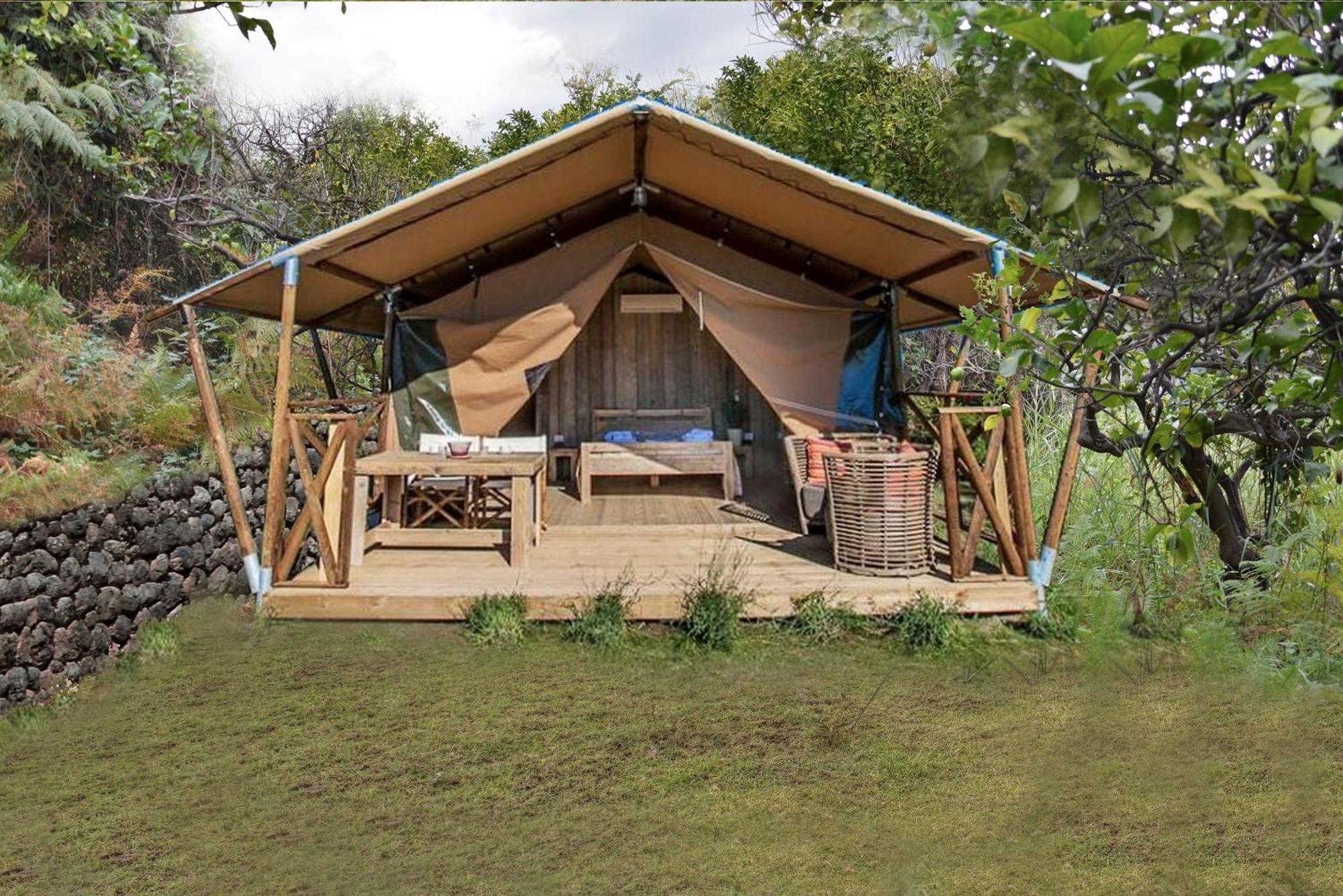Glamping Alcantara Motta Camastra Chambre photo
